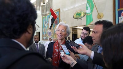 Christine Lagarde, the IMF's managing director, has given her view on the introduction of tax in the region. Imran Shahed / Al Ittihad