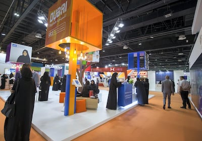 The fair looks to match public and private sector companies and jobseekers. Leslie Pableo for The National