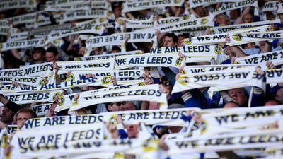 Leeds United say they have removed the cardboard cutout image of the late Al Qaeda leader Osama bin Laden. Getty Images