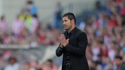 It will come down to the final game of the season at Camp Nou against Barcelona for Diego Simeone and Atletico Madrid they drew with Malaga 1-1 on May 10, 2014. Denis Doyle / Getty Images