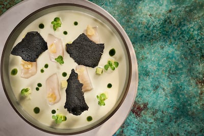 Tiradito chucuito at La Mar. Photo: Atlantis The Royal