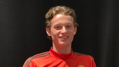 Manchester United's Max Taylor says he wants to be someone who 'people look up to in terms of raising money and helping others'. PA