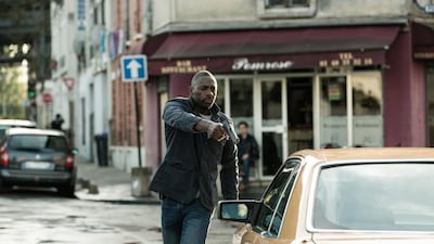 Idris Elba as CIA agent Sean Briar in Bastille Day. Jessica Forde