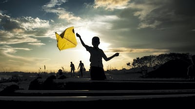 .The narrator's uncle, Ambrose, uses kites to send wartime resistance messages. Getty