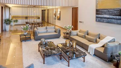 Living room at 219 Boat Club 