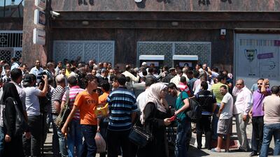 Palestinians who are struggling amid Israel's war on Gaza could see their live savings disappear in an instant. Alamy Stock Photo