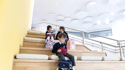 We wish both parents and children alike a very successful, productive, healthy and happy new school year. Reem Mohammed / The National