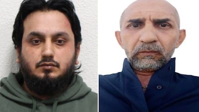 Gang leader Shuhal Ahmed, left, and Nicusor Lacatus, who organised the lorry drivers were among those jailed. Photo: NCA