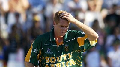 2003 World Cup, group match: Another rain-affected game, another chase, another 'tie'. Sri Lanka won the toss and opted to bat first in Durban, with qualification for the Super Sixes almost certain. They scored 268 but as South Africa's chase was interrupted by rain, which meant their target was revised to 230 by the Duckworth/Lewis method. But the Proteas ended up making 229, assuming - wrongly - a tie could be enough to make it to the next round. Their early exit was embarrassing given it happened on home turf, and Shaun Pollock was dismissed as captain. Shaun Botterill / Getty Images