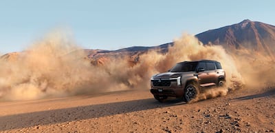 The Pajero has a 2.4-litre turbo-diesel engine, an eight-speed automatic transmission and Mitsubishi's four-wheel-drive system. Photo: Mitsubishi