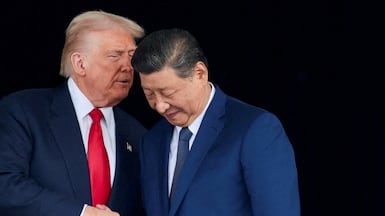 US President Donald Trump met Chinese President Xi Jinping in South Korea in October. Reuters