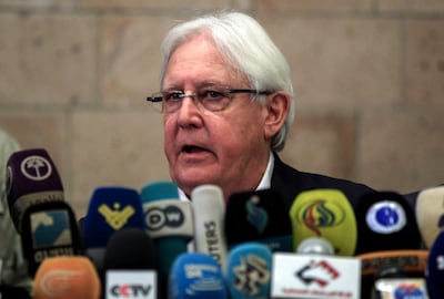 Martin Griffiths, the UN special envoy for Yemen, faces a tough task in Geneva. AFP