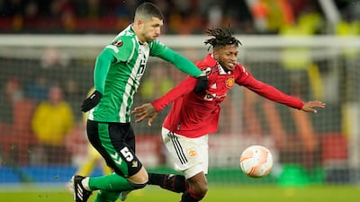 Guido Rodriguez – 7. The perfect foil for Carvalho, limiting the influence of Casemiro. After the break, however, had nothing like the same influence and was withdrawn after United had pulled away. AP