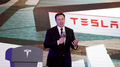 Tesla chief executive Elon Musk on Monday became the world's fourth-richest person. Reuters