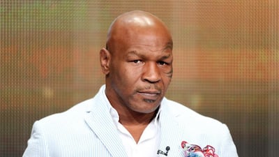Mike Tyson's daughter Exodus Tyson died in hospital after she was found with her neck caught in the power cable of a treadmill machine at her home in Phoenix in the US. Getty Images / AFP