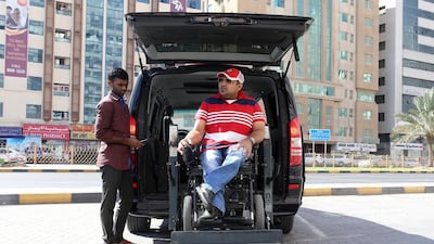 “It’s not easy for people to understand all the needs of the disabled,” says Shaikh Mohammed Bavazeer. Pawan Singh / The National