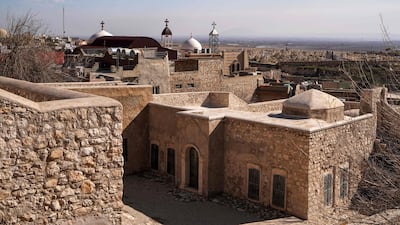 The Prophet Nahum synagogue in northern Iraq.