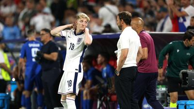 Fantastic pass towards Palmer as England’s substitutes brightened things up. Getty Images