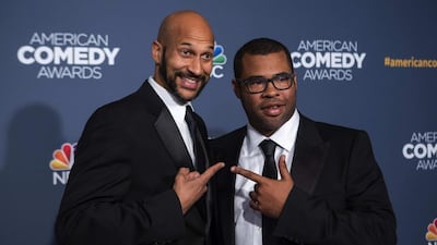 Comedians Keegan-Michael Key, left, and Jordan Peele. Eric Thayer / Reuters