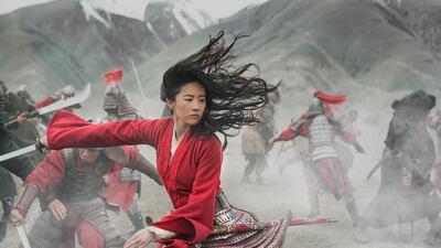 The 2020 live-action remake of 'Mulan' scored 74 per cent on Rotten Tomatoes. AP Photo