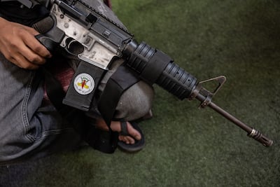 Ahmed, 18, joined the Islamic Jihad two months ago. Stefanie Glinski for The National