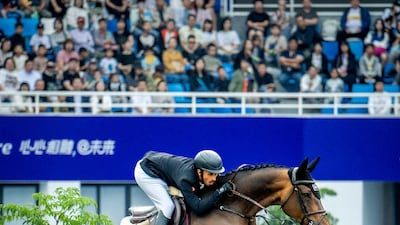 Omar Al Marzooqi won silver at the Asian Games in Hangzhou. Credit: Helen Cruden
