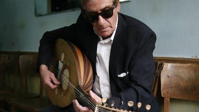 Singer and oud player Rachid Berkani plays in the El Gusto Orchestra.