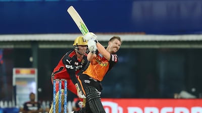 David Warner scored a fifty for Sunrisers Hyderabad in Chennai. Sportzpics for IPL