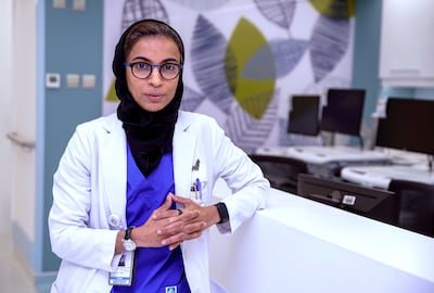 Dr Fatima Al Kaabi is known for spearheading the bone marrow transplant programme in the UAE. Victor Besa / The National