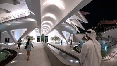 The UAE Pavilion at Expo 2020 Dubai. Victor Besa/ The National.