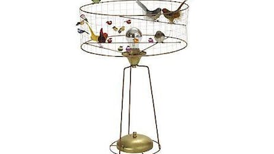 La Voliere lamp. Courtesy of Comptoir 102