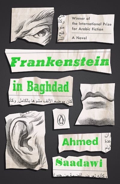 Frankenstein in Baghdad by Ahmed Saadawi published by Penguin Books. Courtesy Penguin Random House