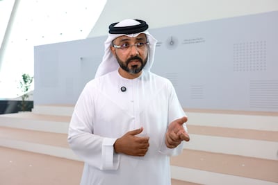Abdulla Alqemzi, director general of Abu Dhabi Statistics Centre. Victor Besa / The National