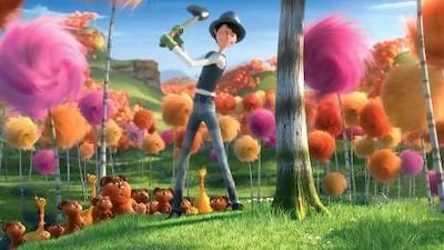 Twentieth Century Fox's big-screen version of the Dr Seuss story The Lorax envisioned a world without trees.