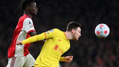 Andrew Robertson – 8. The Scot ensured Sako was rarely a danger. He raided forward whenever there was a chance and set up the second goal. EPA