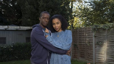 Adrian Lester as Nick and Sophie Okonedo as Maya in the BBC drama Undercover. Des Willie / courtesy BBC