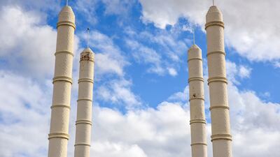 The four minarets of Adelaide Mosque