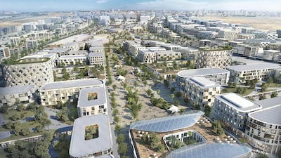 The Aljada development will include retail, leisure and entertainment components, in addition to residential and commercial offerings, such as a dedicated business park Aljada Business Park. Courtesy Aljada