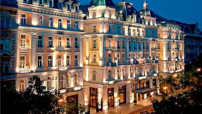 The Corinthia Hotel in Budapest. Courtesy The Corinthia Hotel