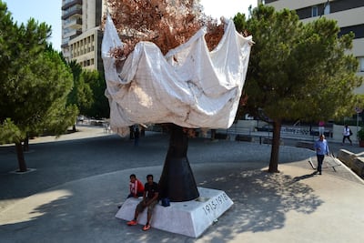 The tour takes in monuments such as the Tree of Life memorial on Damascus Road. Courtesy India Stoughton