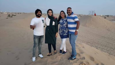 Mr Thekkilparambil and Mr Kalangadan had a bond that dates back decades. The two men come from the same village in Mallapuram district in Kerala, India. Photo: Mansour Thekkilparambil