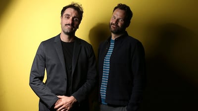 Coup de Coeur Award winner: "The Climb" director Michael Angelo Covino and actor Kyle Marvin. AP