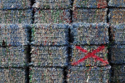 Plastics can be traded in the forms of bales, flakes and pellets. Bloomberg