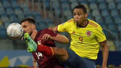 June 18: Venezuela 0-0 Colombia. AFP