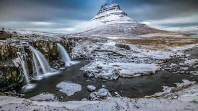 Kirkjufell is the most-photographed mountain in Iceland largely thanks to its North of the Wall role in 'Game of Thrones'. Getty