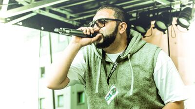 Rapper Eslam Jawaad will appear with Gorillaz this weekend