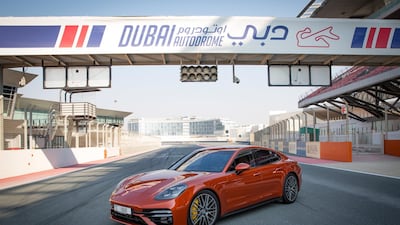 The Porsche Panamera Turbo S is a 630 horsepower, twin-turbocharged V8 saloon that is at home on the race track, despite its 2,155 kilograms
