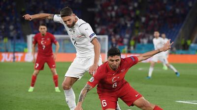 Ozan Tufan 5 - Worked hard in the midfield but spent the majority of the game chasing Italian possession without ever being able to get a hold of the ball. AFP