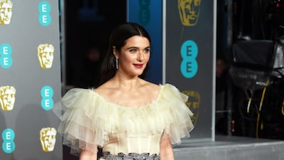 Rachel Weisz, wearing Gucci, arrives at the British Academy Film Awards on February 10, 2019. EPA