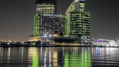 Crowne Plaza and InterContinental Dubai - Festival City.